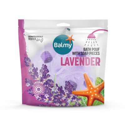 Balmy Bath Pouf Lavender 3D 1000x1000 ENG