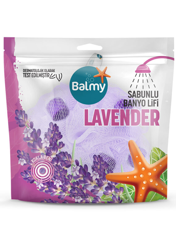 Balmy Bath Pouf Lavender 3D 1000x1000 TR