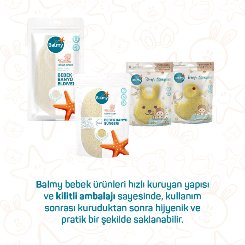 BEBEK BANYO SÜNGERİ - Görsel 6