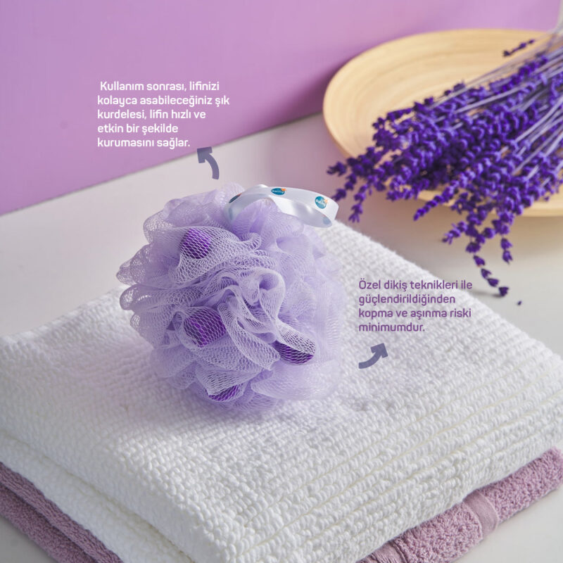 SABUNLU BANYO LİFİ – Lavender - Görsel 6