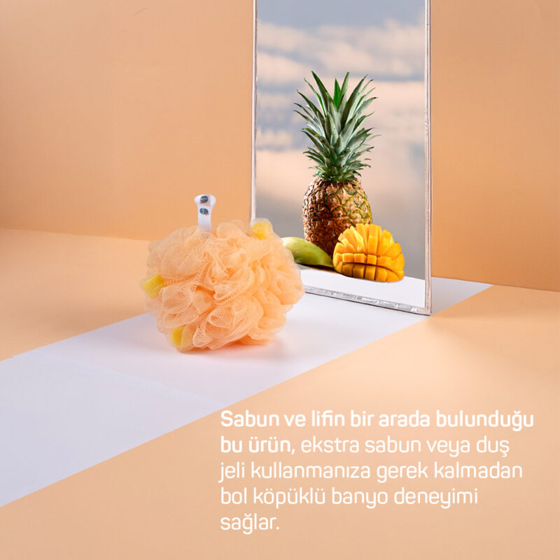 SABUNLU BANYO LİFİ – Mango & Pineapple - Görsel 3