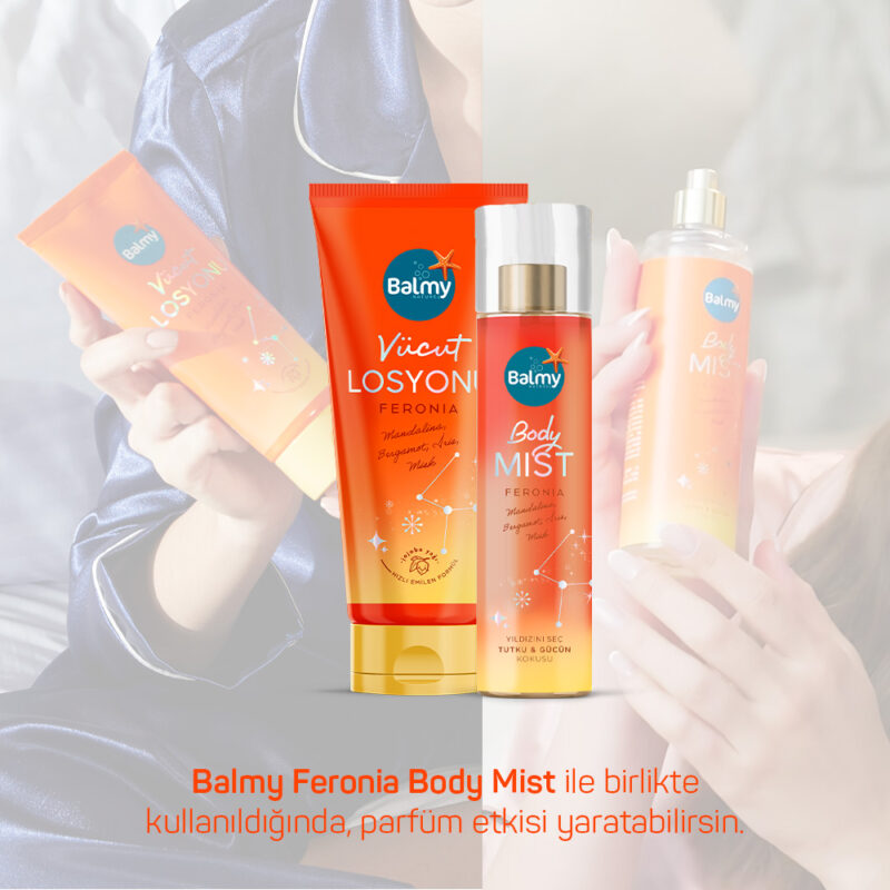 Balmy Feronia Nemlendirici Vücut Losyonu, Taze Meyve ve Çiçeksi Kokular 200 ml - Görsel 4