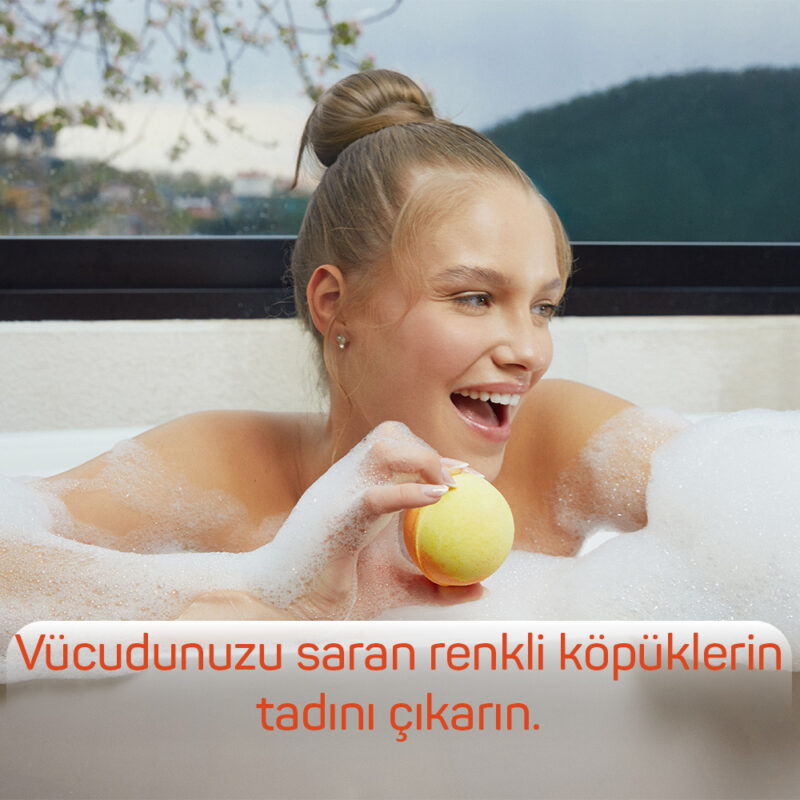6'lı Banyo Topu Seti, Manikür Pedikür Topu 6x160 g - Görsel 4