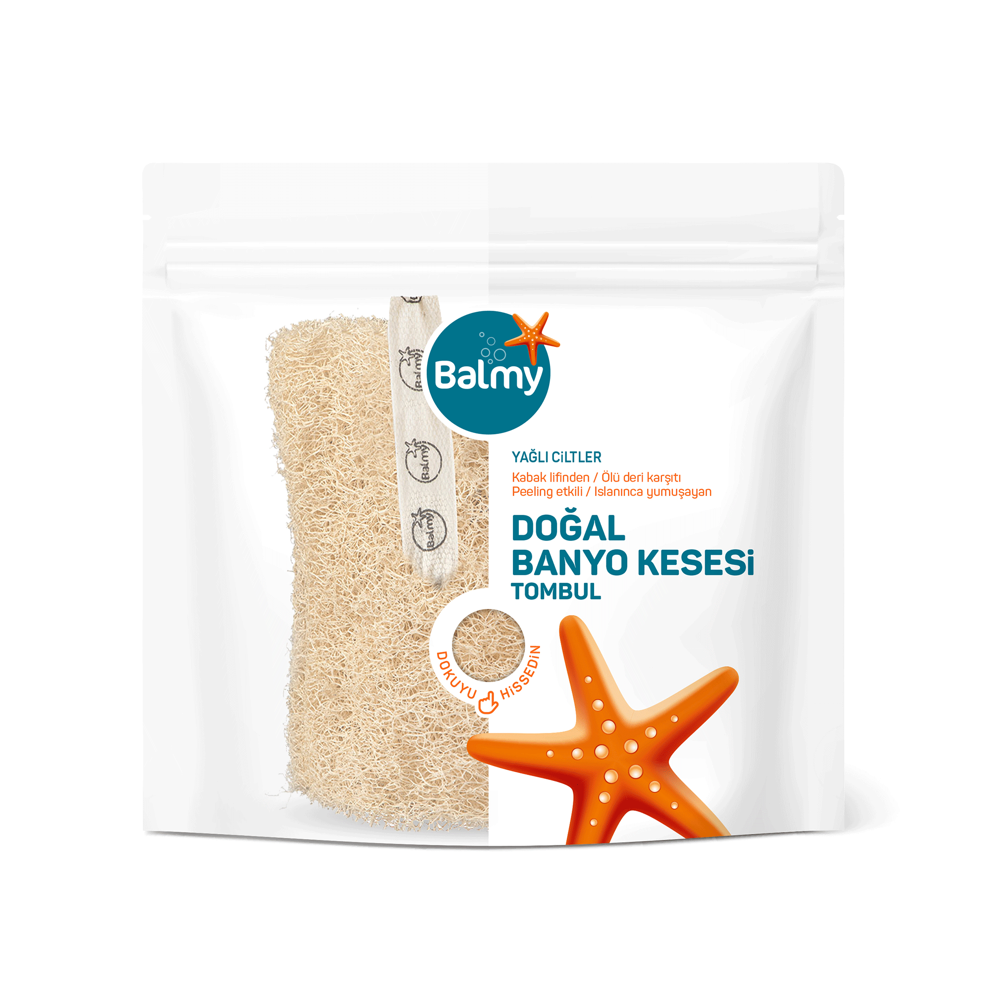 Doğal Banyo Kese - Dolgun