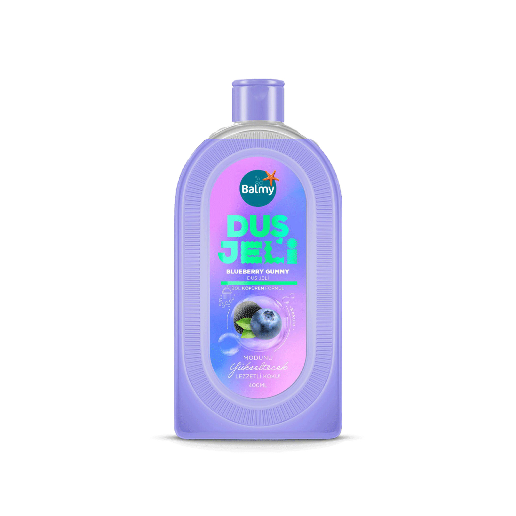 Balmy Besleyici Ve Nemlendirici Yaban Mersini Aromalı Duş Jeli 450 Ml