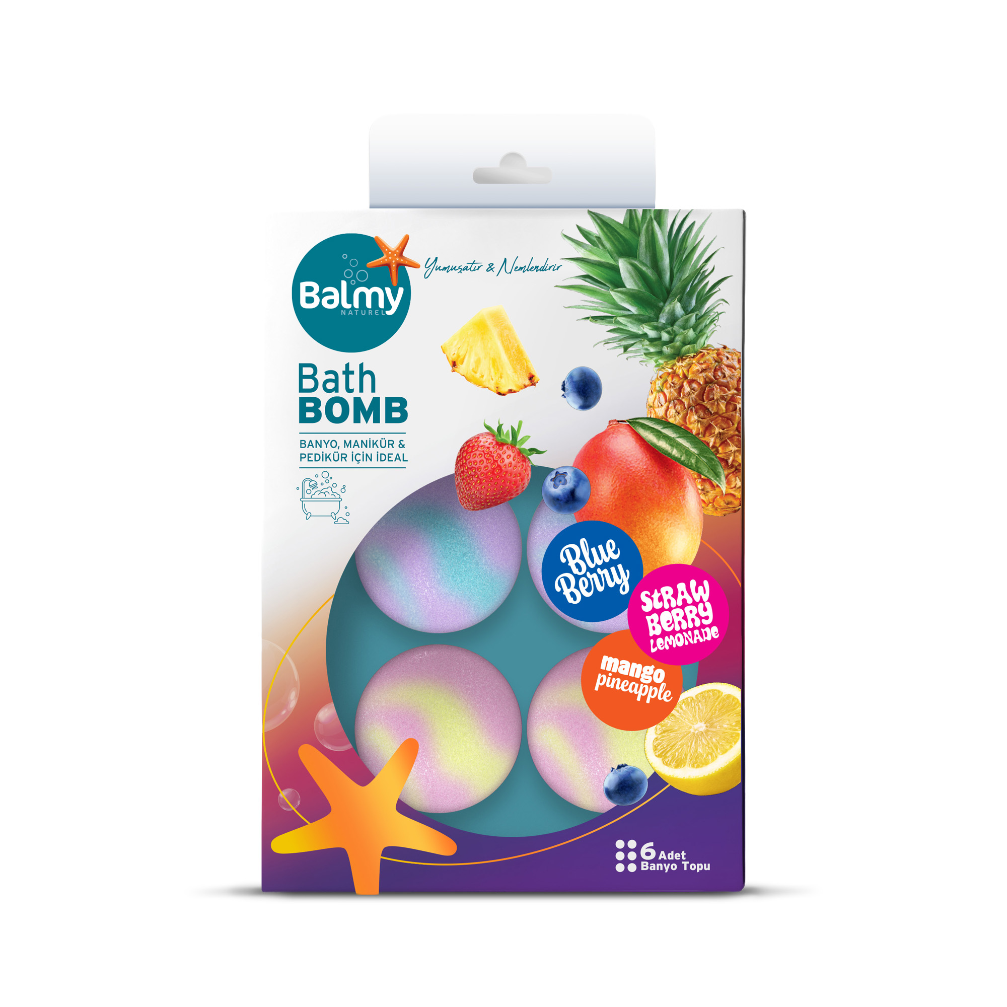 Banyo Topu - 6'lı Set 6X160 G