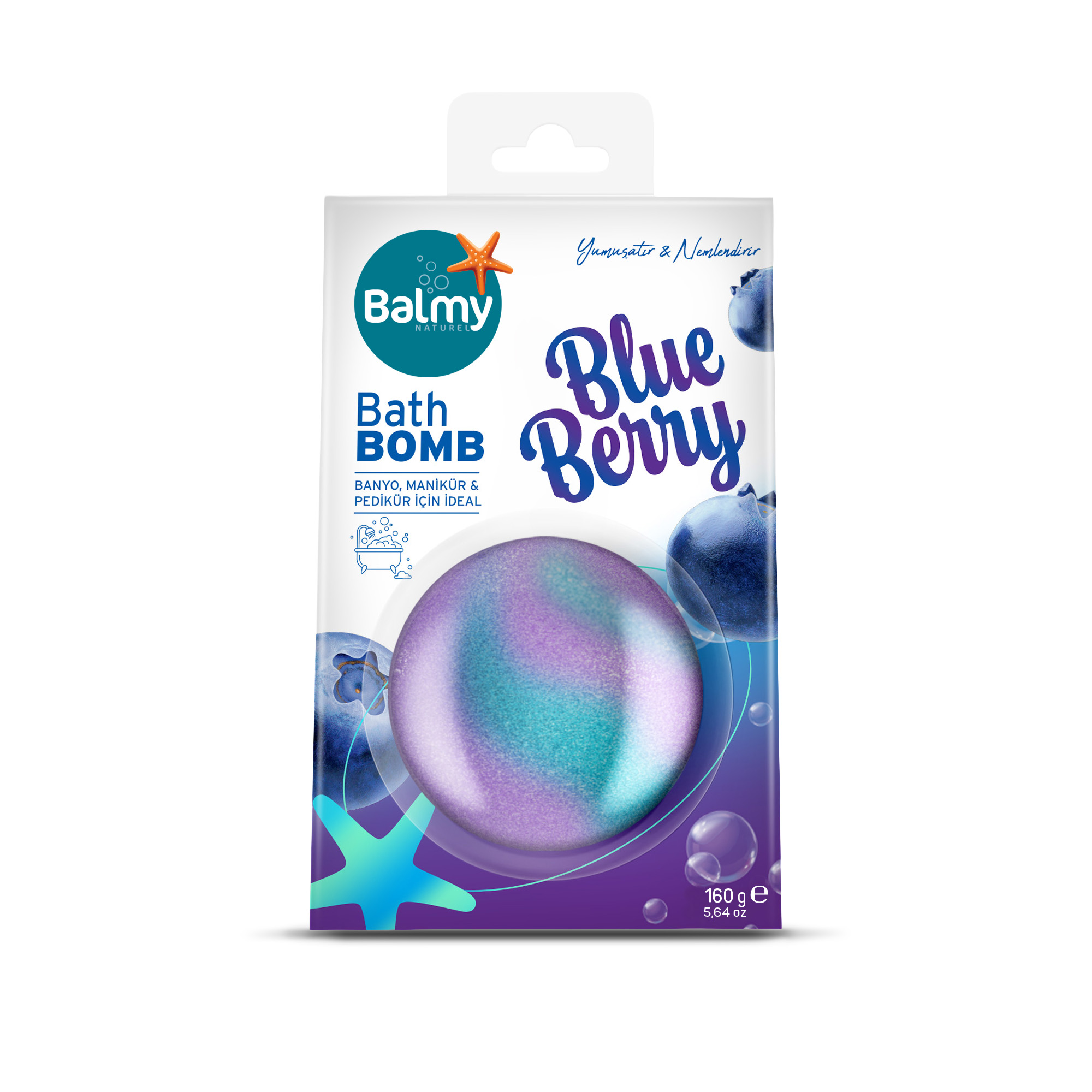 Banyo Topu - Yaban Mersini 160 G